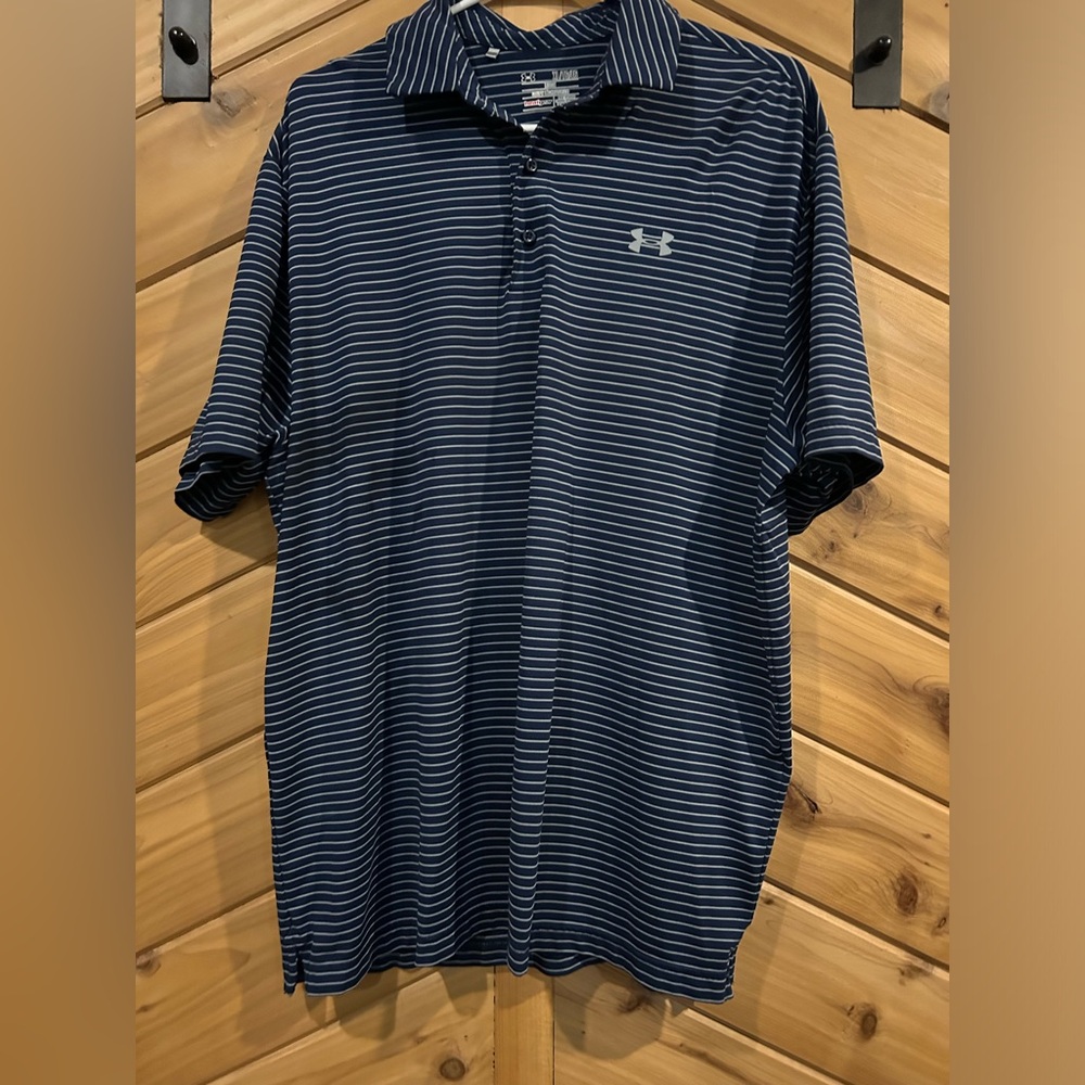 Mens Under Armour gold shirt. New without tags.